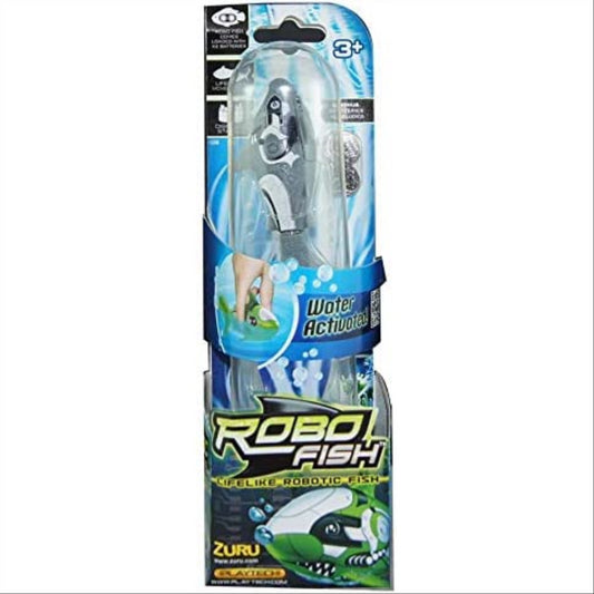 Zuru Robo Fish Water Activated Electronic Pet - Grey Shark