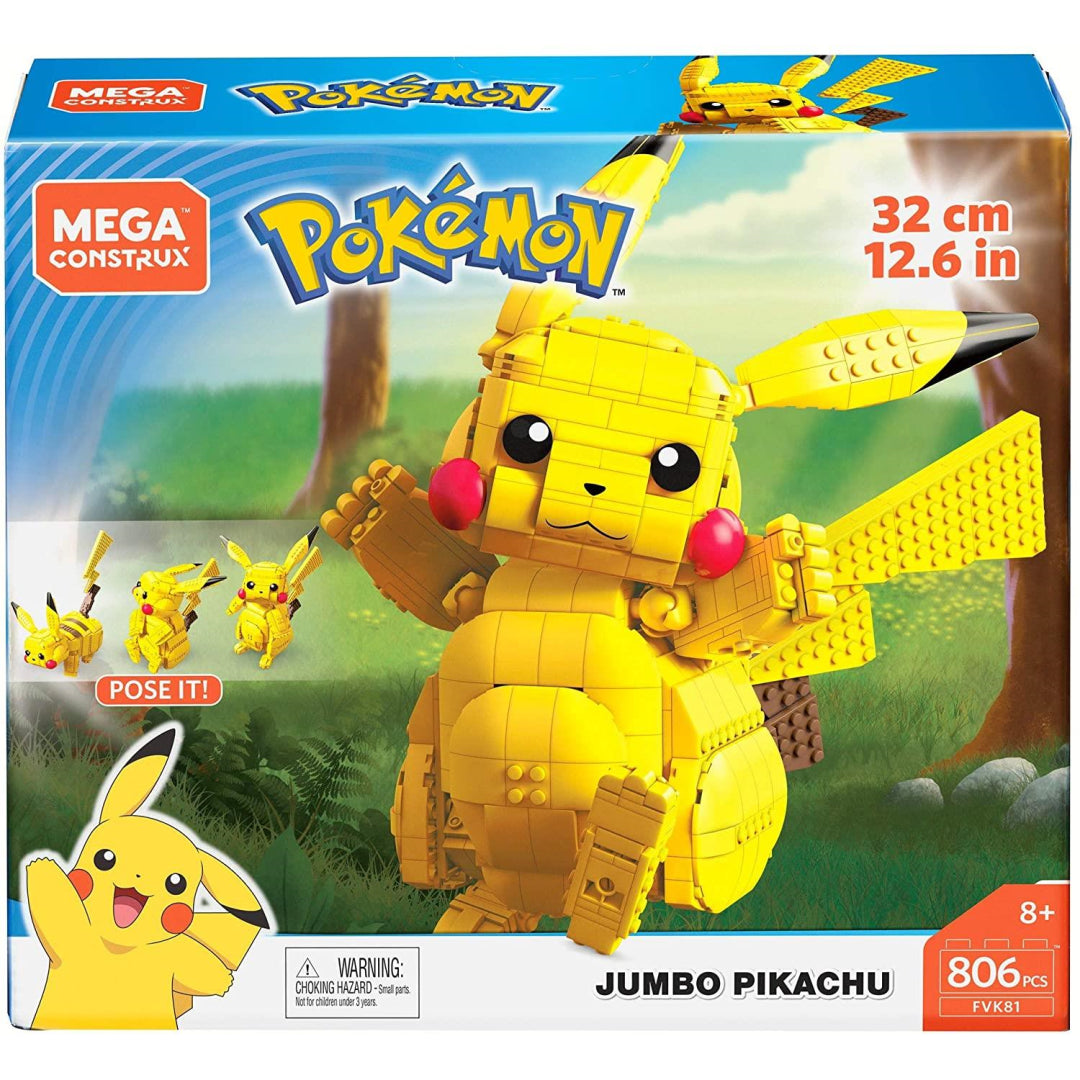 Mega Construx Pokemon Jumbo Pikachu - Maqio