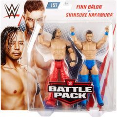 WWE Battle Pack Two 6-Inch Action Figures - Finn Balor vs Shinsuke Nakamura