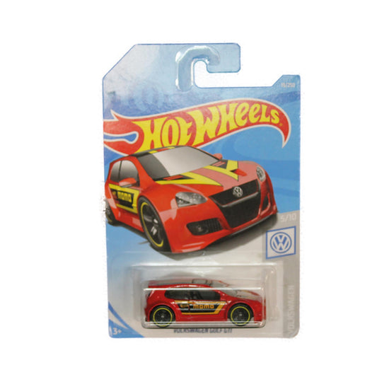 Hot Wheels Die-Cast Vehicle Volkswagen Golf GTI Red