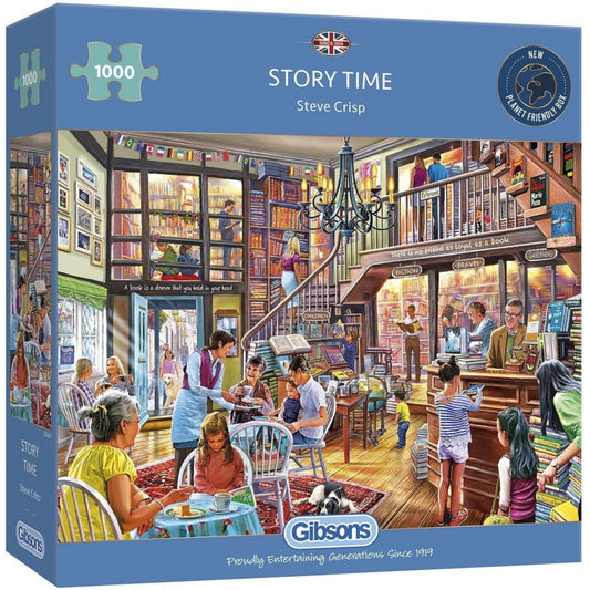 Gibsons Story Time 1000 Piece Jigsaw Puzzle Puzzle for Adults