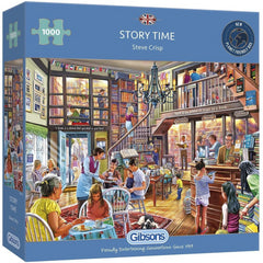 Gibsons Story Time 1000 Piece Jigsaw Puzzle Puzzle for Adults