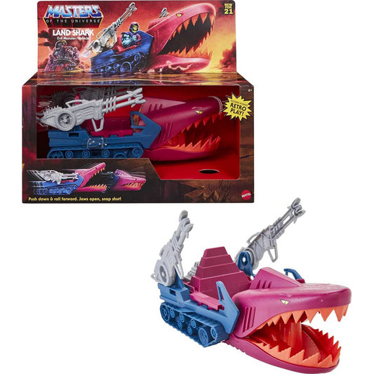 Masters of the Universe Origins Land Shark Skeletors Evil Monster Vehicle