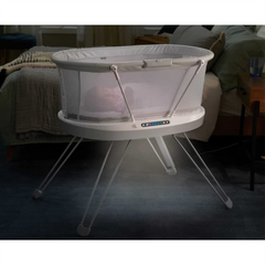 Fisher-Price Luminate Bassinet Customisable Bedside Baby Crib Cradle