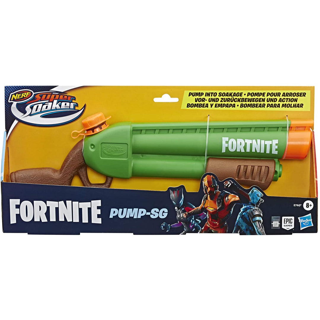 Super soaker pump top