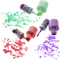 L.O.L Surprise! 18pcs Nails Set Peelable Nail Polish
