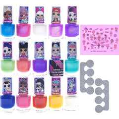 L.O.L Surprise! 18pcs Nails Set Peelable Nail Polish