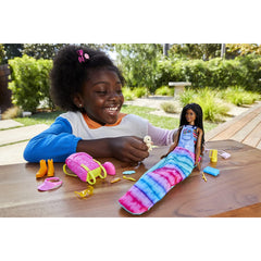 Barbie It Takes Two Camping Doll with Puppy & 10+ Accessories - Brooklyn