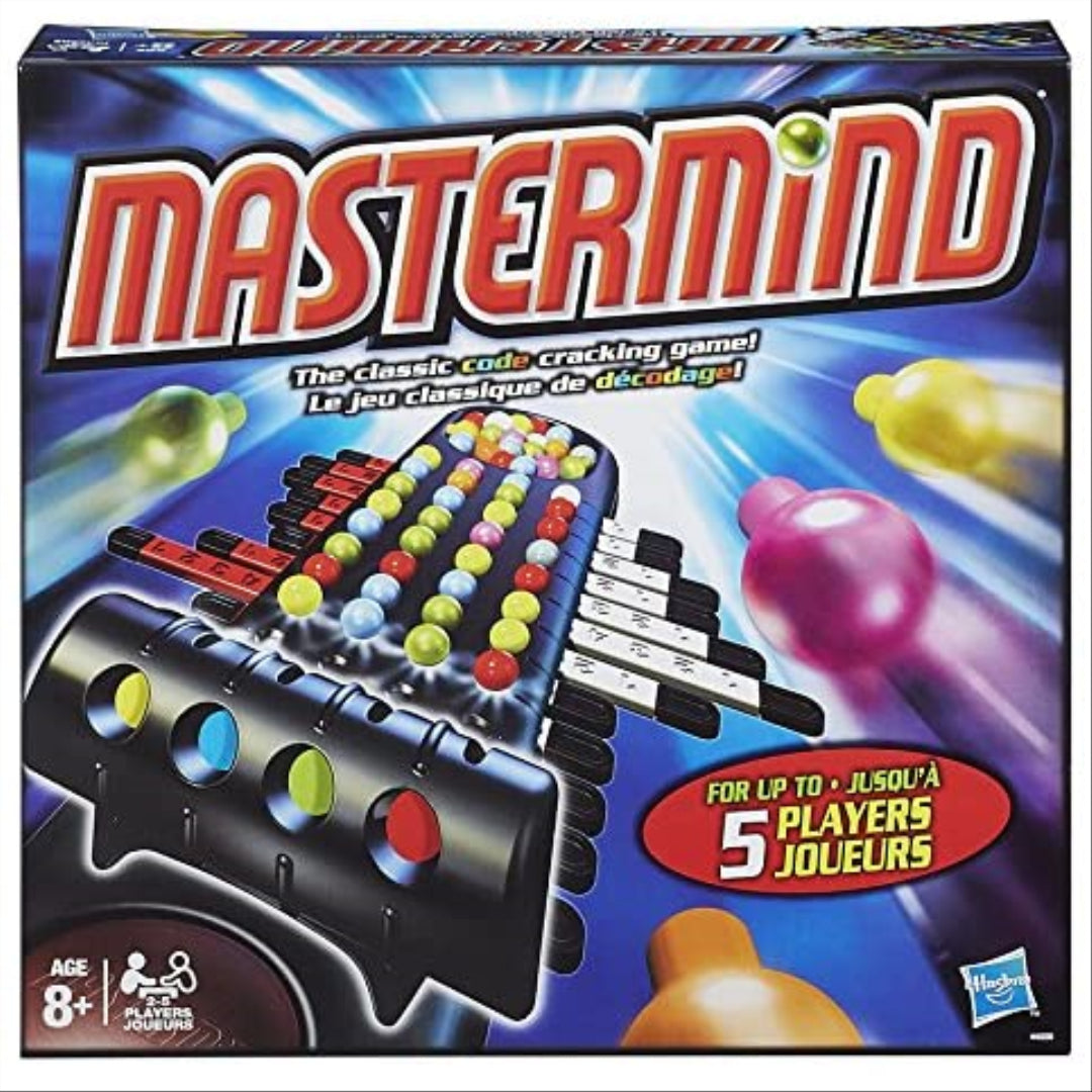 Hasbro Mastermind - Brainteasing Puzzle Game for up to 5 players! - Maqio