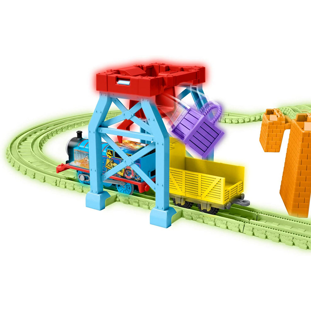 Thomas & Friends Trackmaster Hyper Glow Night Delivery Playset - Maqio