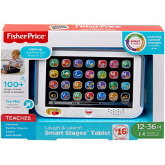 Fisher-Price Laugh and Learn Smart Stages Tablet - Blue - Maqio