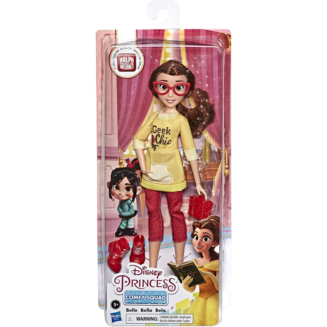 Disney Princess Comfy Squad Belle Geek Chic Doll - Maqio