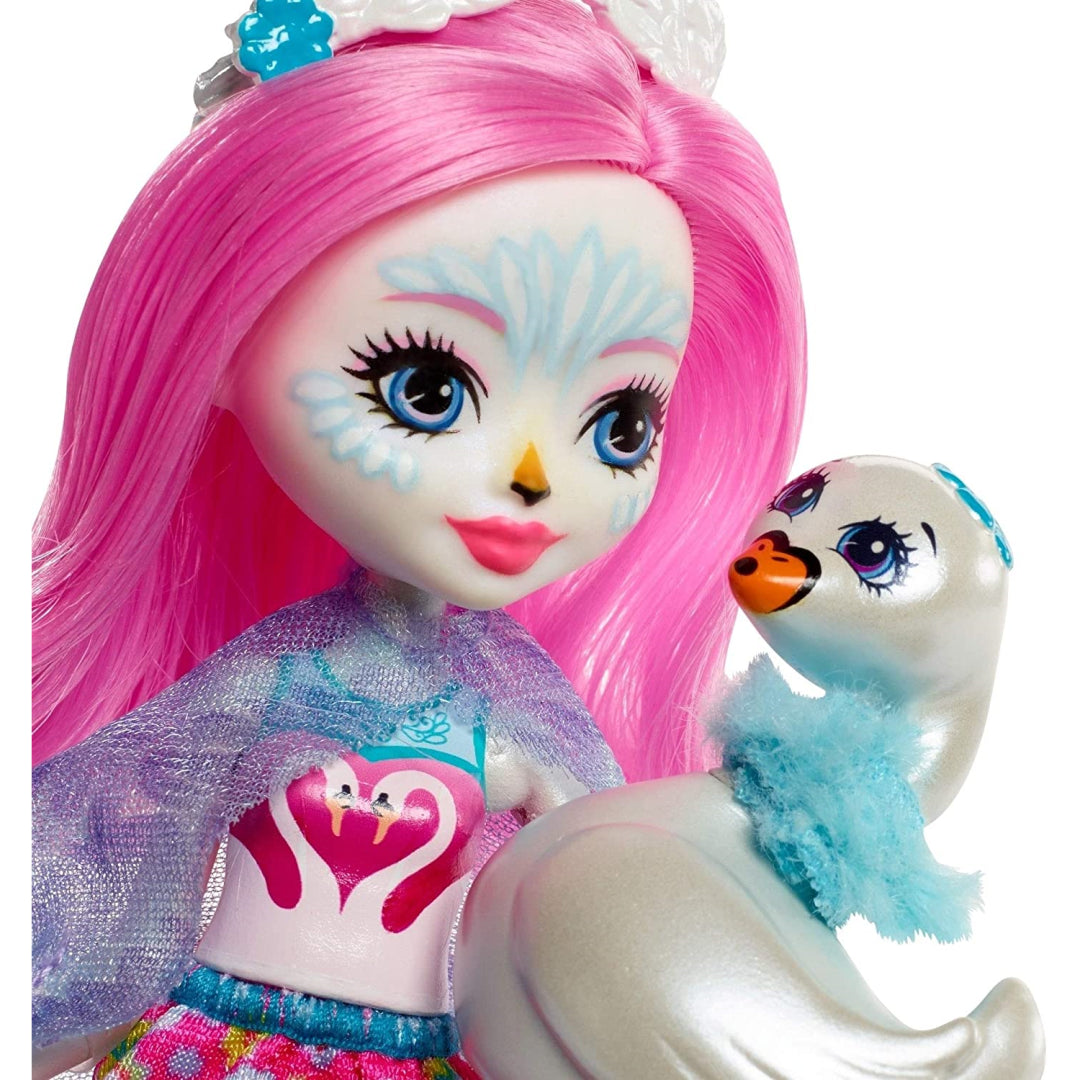 Enchantimals Saffi Swan Doll and Poise Figure - Maqio
