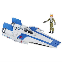 Star Wars A-Wing Resistance Starfighter Force Link 2.0 Vehicle & Figure C1249 - Maqio