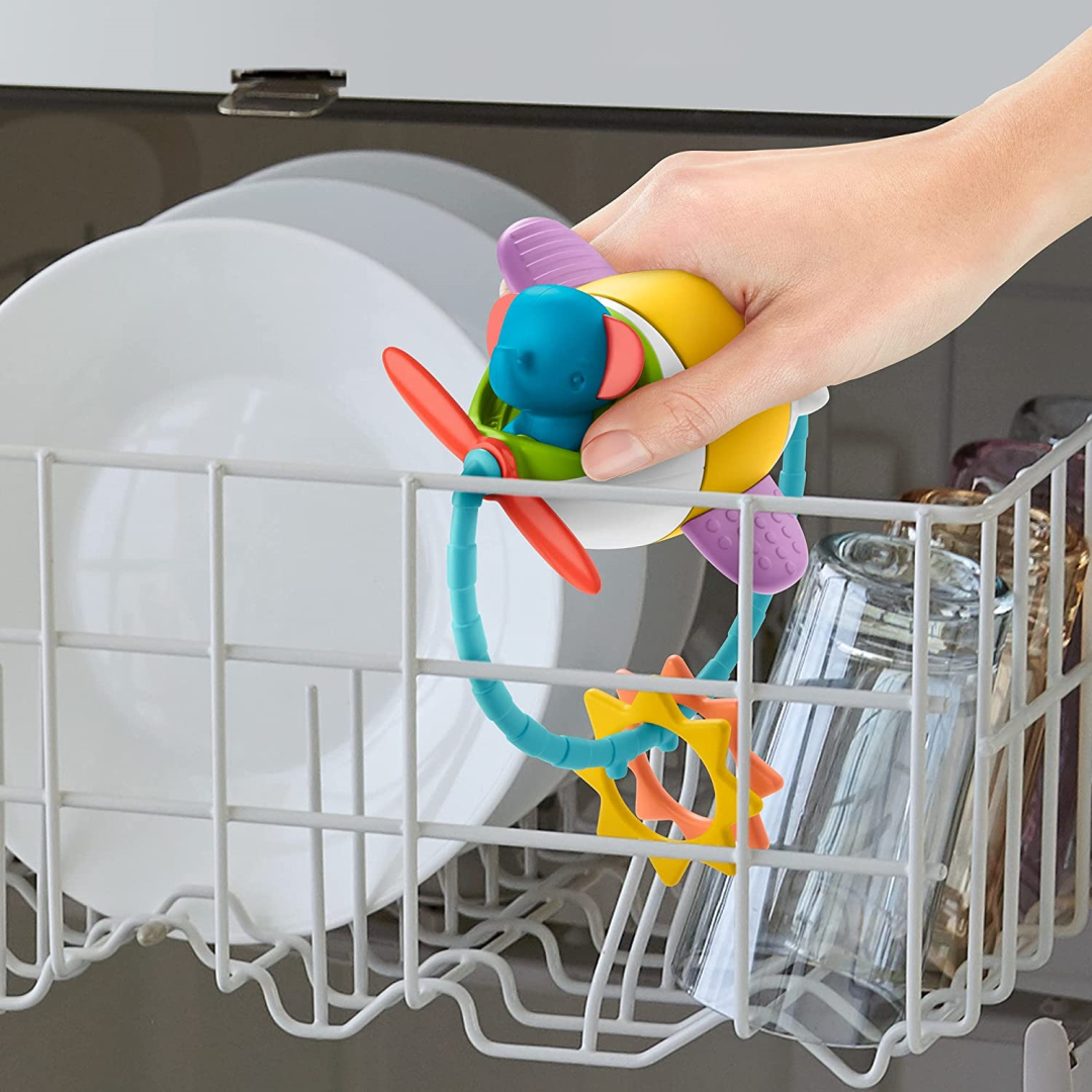 Fisher-Price Total Clean Spin & Teethe Activity Plane - Maqio
