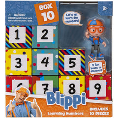 Blippi Surprise Boxes Education Toy - Learning Numbers - Maqio