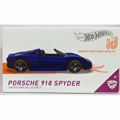 Hot Wheels iD Limited Run Collectible Porsche 918 Spyder 1:64 Vehicle