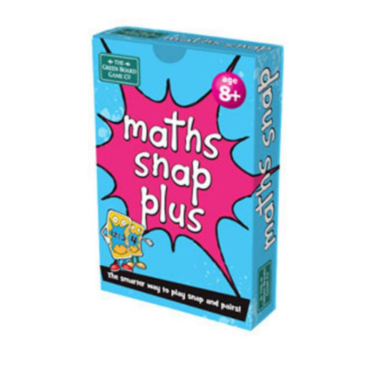 Green Board Education 2 Classic Games Snap & Pairs - Maths Snap Plus - Maqio