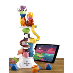 Beasts of Balance Digital Tabletop Hybrid Stacking Family Game - Maqio