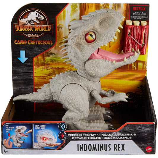 Jurassic World Camp Cretaceous Feeding Frenzy Indominus Rex Dinosaur Bite Reflex