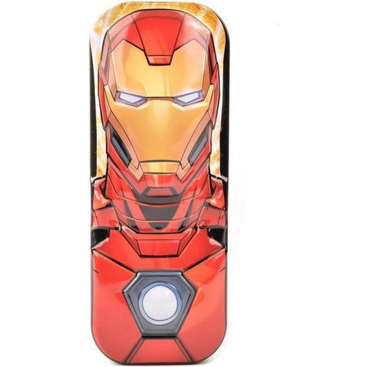 Avengers Iron Man Marvel 3D Pencil Pen Case Tin - Maqio