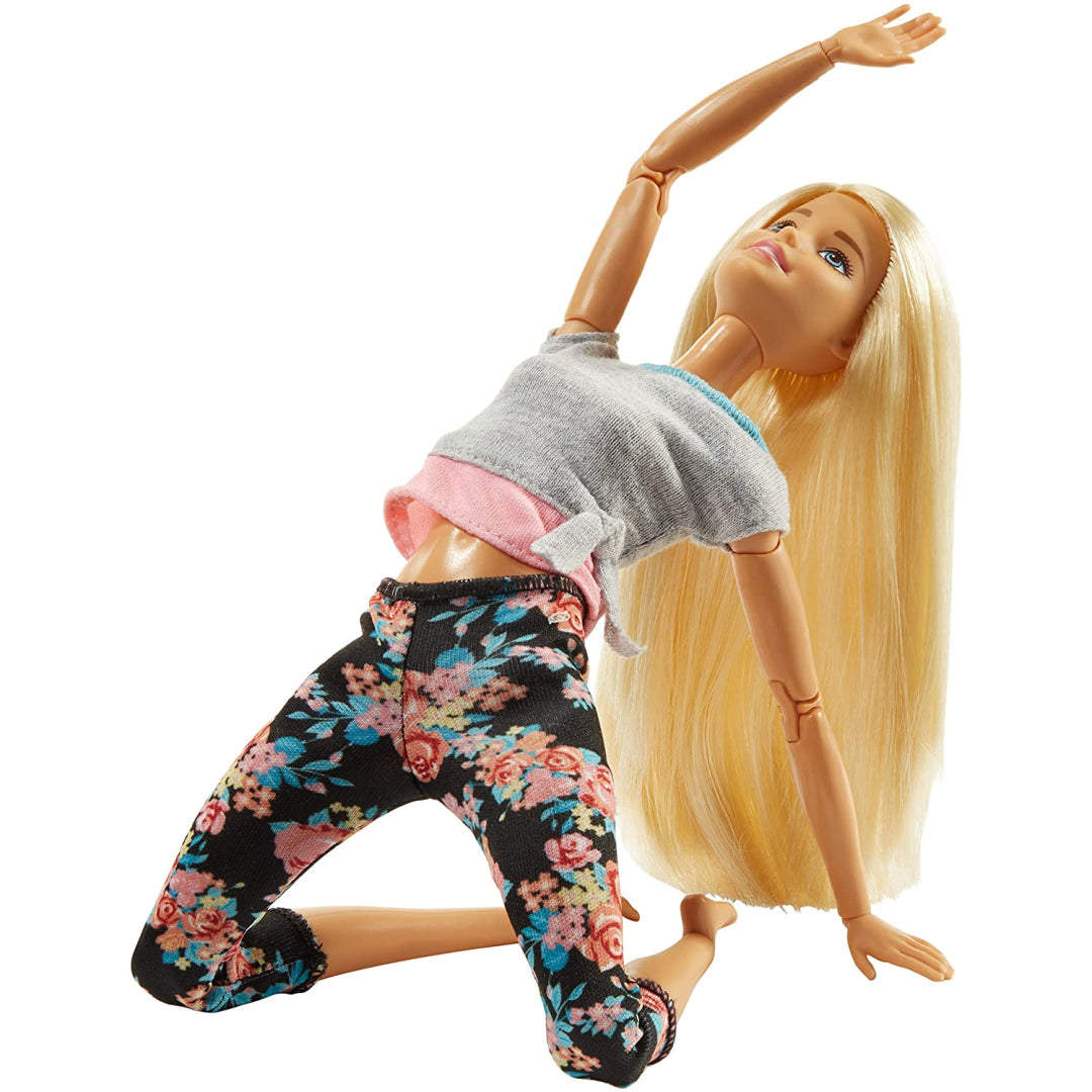 Barbie Made to Move Blonde Yoga Doll FTG81 - Maqio