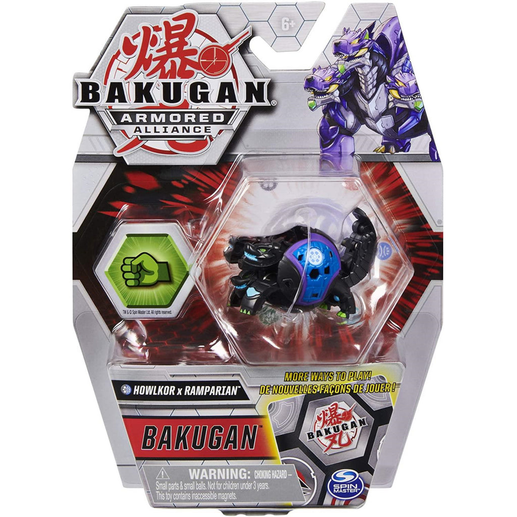 Bakugan Howlkor x Ramparian Black Core Ball Pack - Maqio