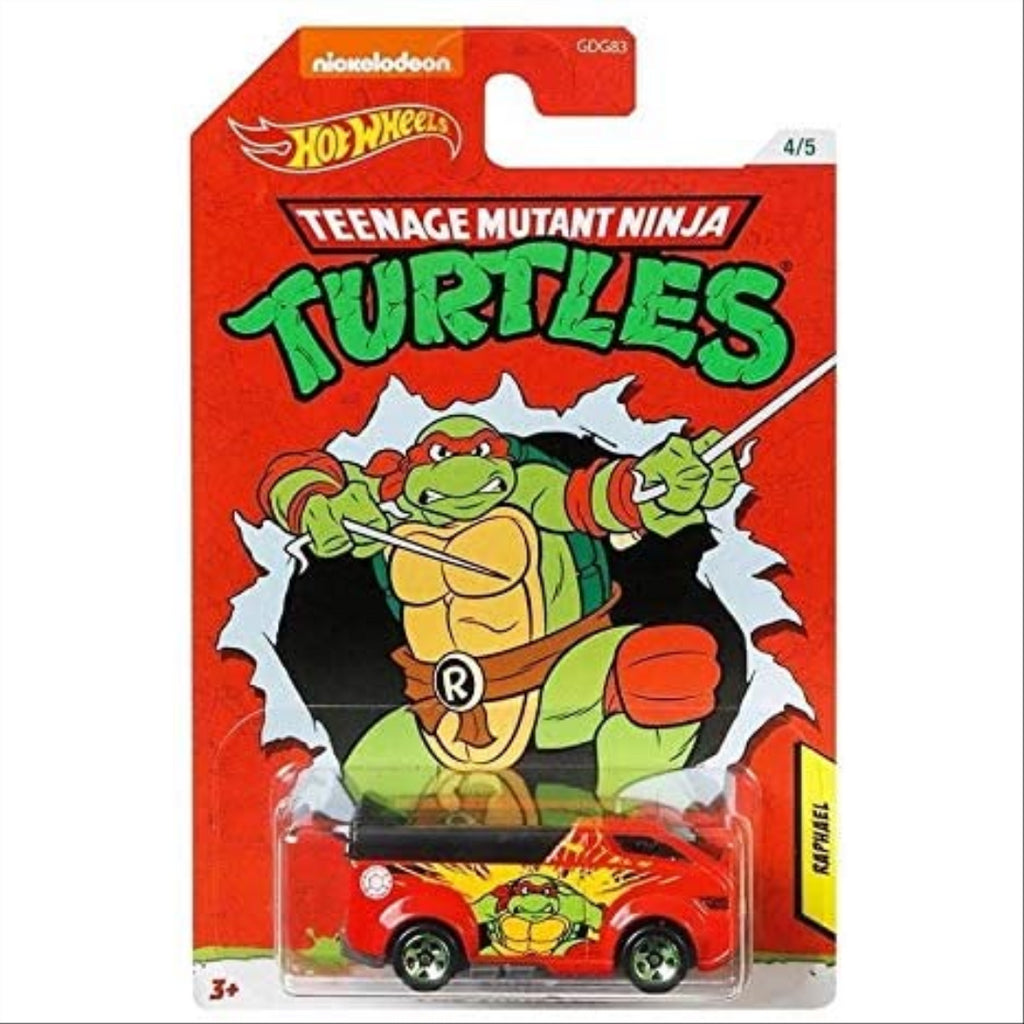 Hot Wheels Teenage Mutant Ninja Turtles - 5 Cars Set - Maqio