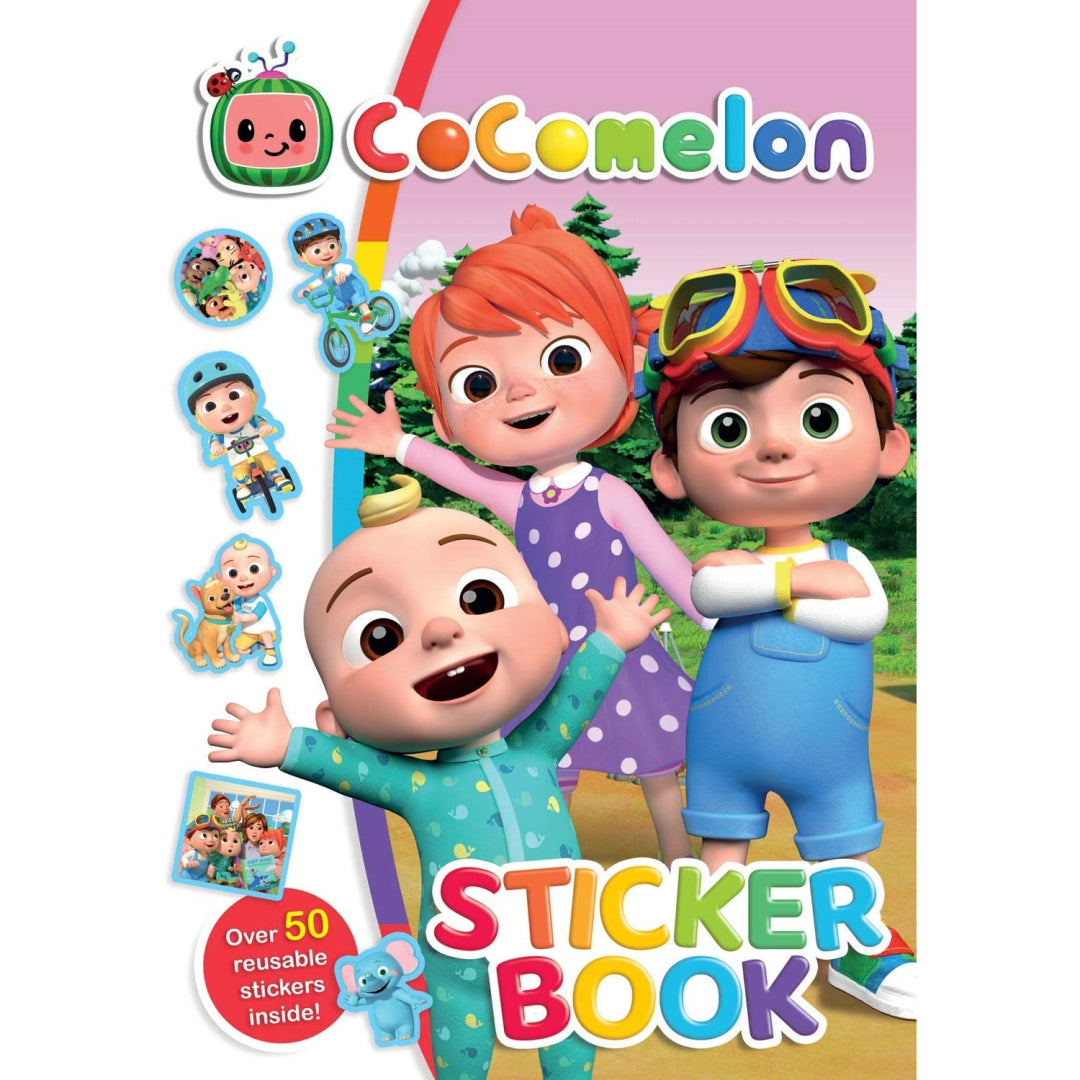 Cocomelon Sticker Book with Stickers Included - Maqio