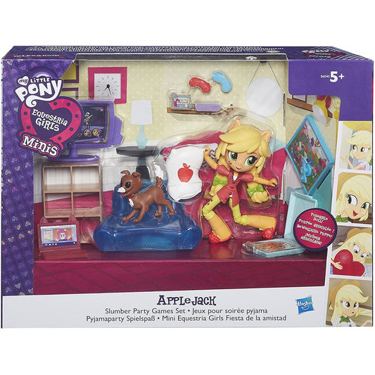 My Little Pony Equestria Girls Minis Slumber Party Games AppleJackSet