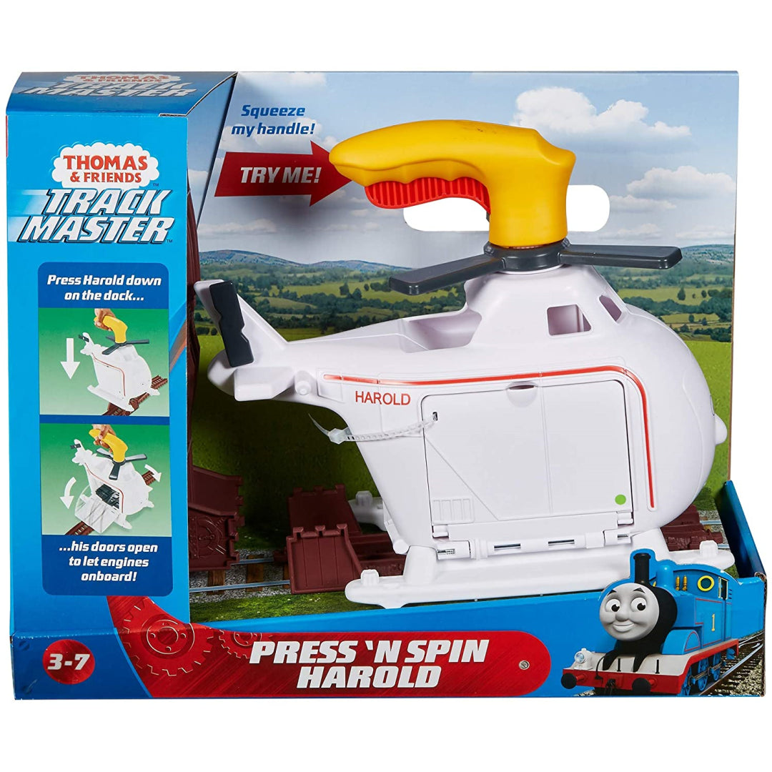 Thomas & Friends Press & Spin Harold Helicopter - Maqio