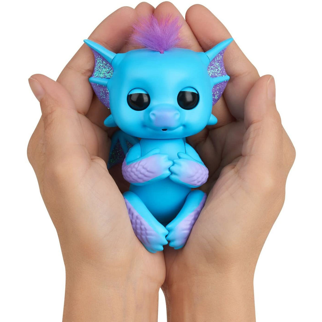 WowWee Fingerlings Baby Dragon Blue Tara - Maqio