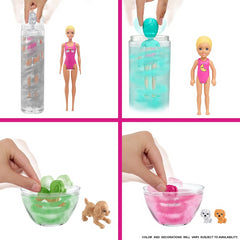 Barbie Colour Reveal Slumber Party Dolls & 50 Accessories Pack