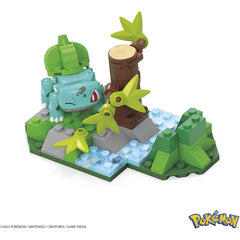 Mega Pokemon Bulbasaurs Forest Fun Building Set with 82 Pieces