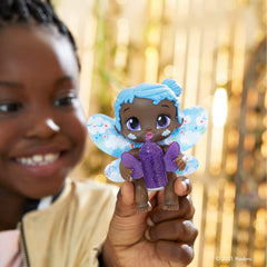 Baby Alive Glo Pixies Minis Glow-in-The-Dark Doll 3.75 inch - Sky Breaze