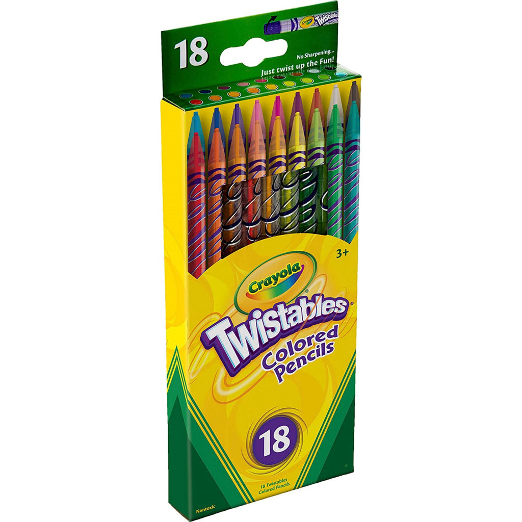 Crayola 18 Twistables Colored Pencils - Maqio