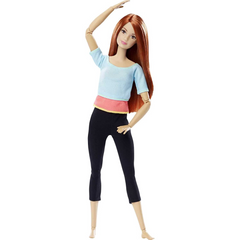Barbie Made To Move Doll Ultra Posable with Black Leggings