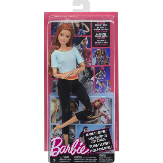 Barbie Made To Move Doll Ultra Posable with Black Leggings