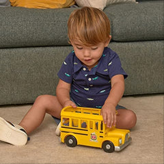 Cocomelon Musical Yellow School Bus with Baby Figure and Vehicle