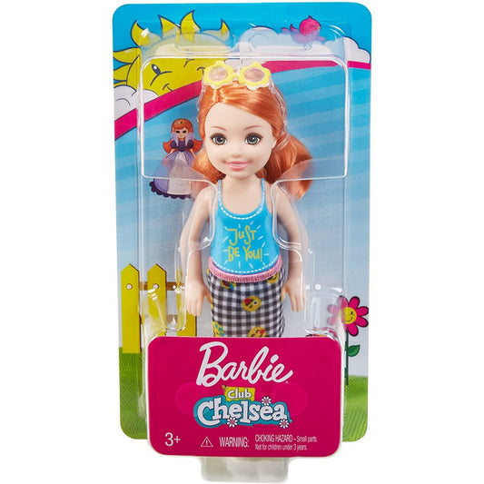 Barbie Club Chelsea Doll 6 Inch Redhead in Just Be You Top - Maqio
