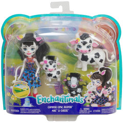 Enchantimals Cambrie Cow Doll with Ricotta & Family - Maqio