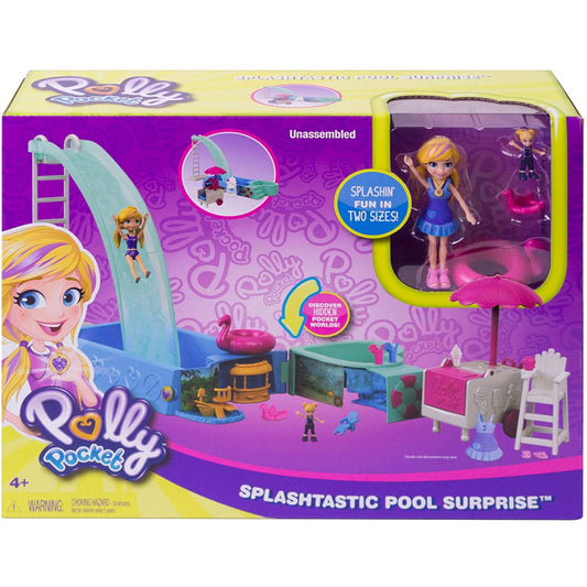 Polly Pocket Splashtastic Pool Surprise Playset FTP75 - Maqio