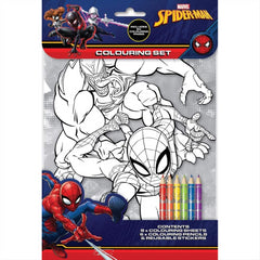 Spiderman Colouring Set - Maqio