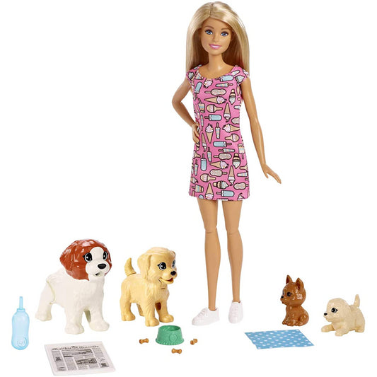 Barbie Doggy Daycare Doll & Playset FXH08 - Maqio