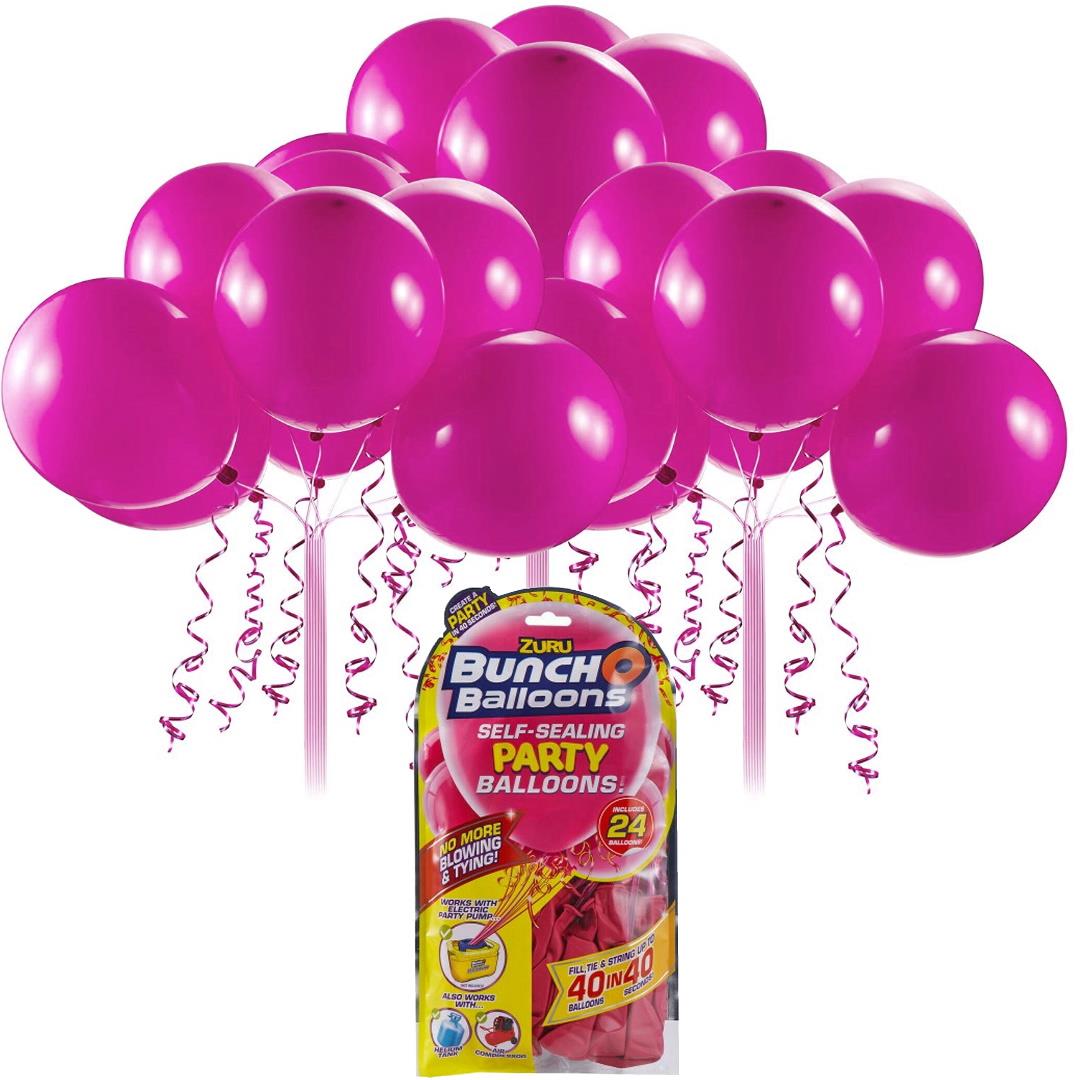 Zuru Bunch O Balloons 24-Pack Party Balloons - Pink - Maqio