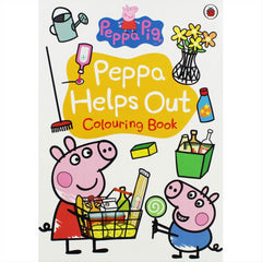 Peppa Pig Peppa Helps Out Colouring Book