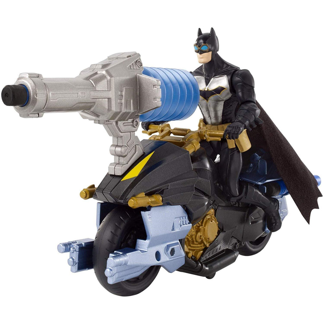 Batman Missions Air Power Blast Attack/Bat Cycle Figure and Vehicle Set FVY26 - Maqio