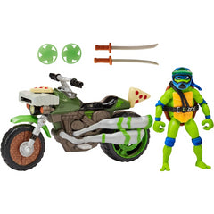 Teenage Mutant Ninja Turtles - Ninja Kick Cycle With Leonardo Figure