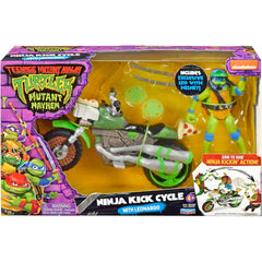 Teenage Mutant Ninja Turtles - Ninja Kick Cycle With Leonardo Figure