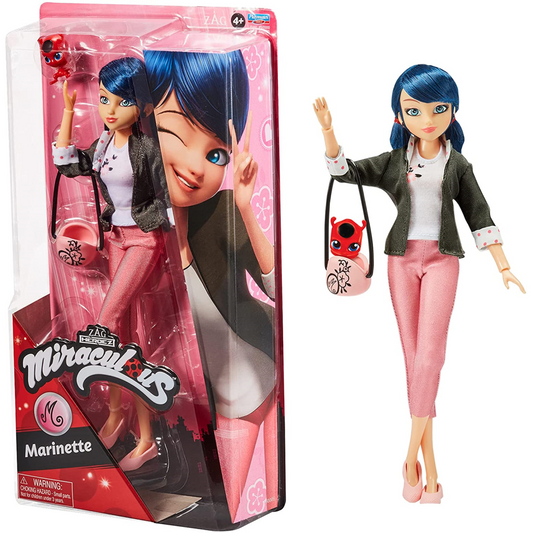 Miraculous Ladybug 26cm Fashion Doll Figure & Accessories - Marinette